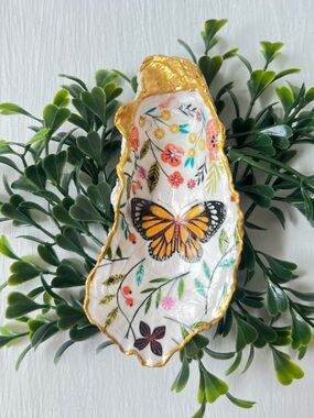 Butterfly Oyster Shell Dish
